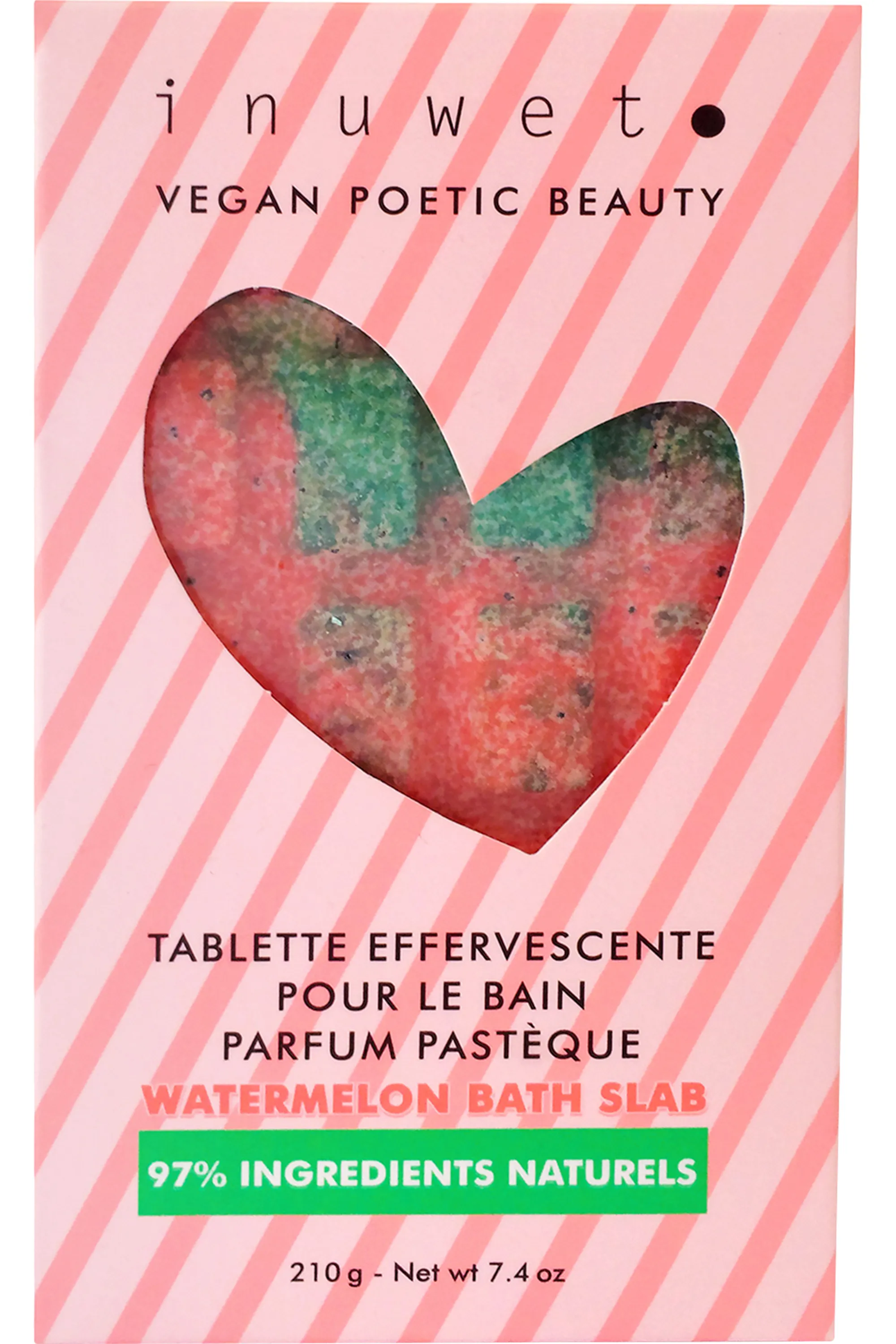Inuwet (In Unicorn We Trust) Tablette de bain effervescente-210 g