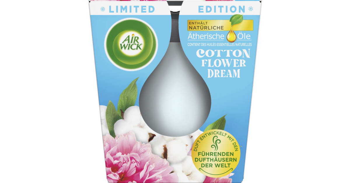 Air Wick Duftkerze Cotton Flower