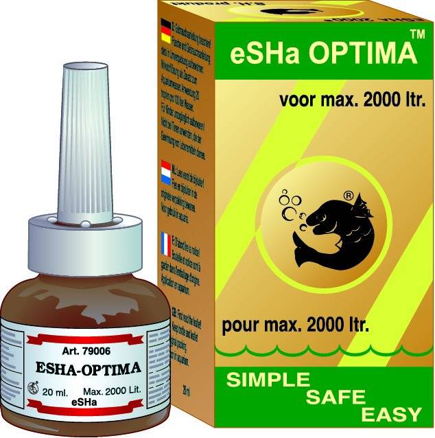 Esha Optima | Supplementen voor aquariumsiervissen