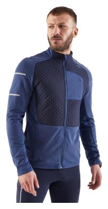 Veste Running Kiprun Run 900 Warm Bleu