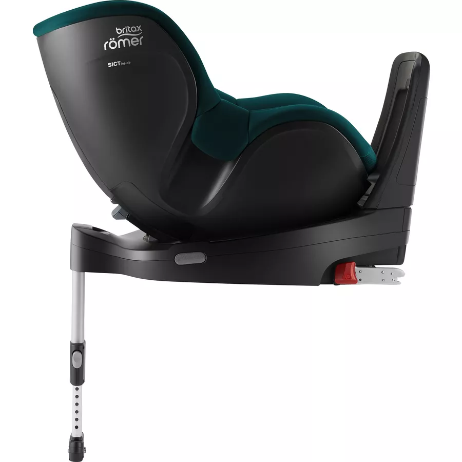 Britax Römer Reboarder Dualfix 3 i-Size Atlantic Green inklusive Flex Base iSENSE
