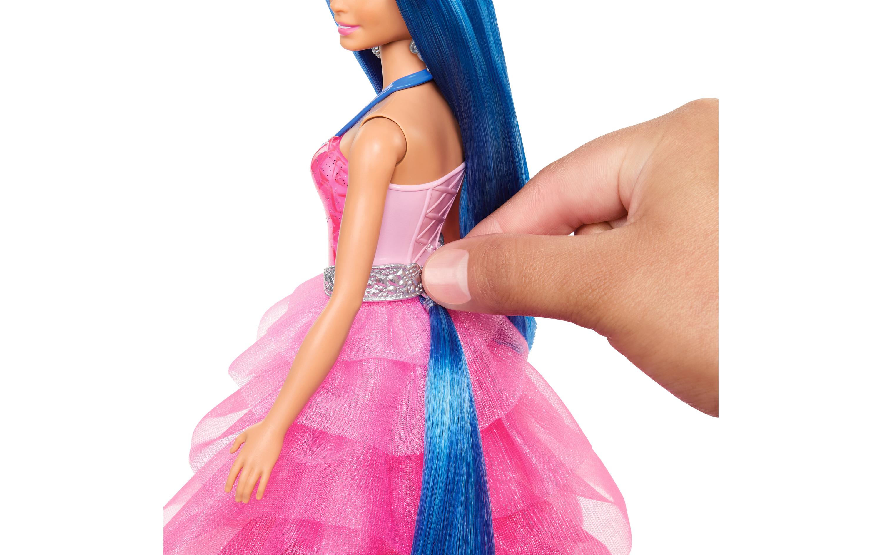 Puppe Barbie SaphireBarbie-Puppe mit Einhorn