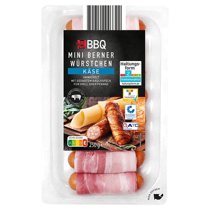 BBQ Berner Würstchen 250 g, Mini