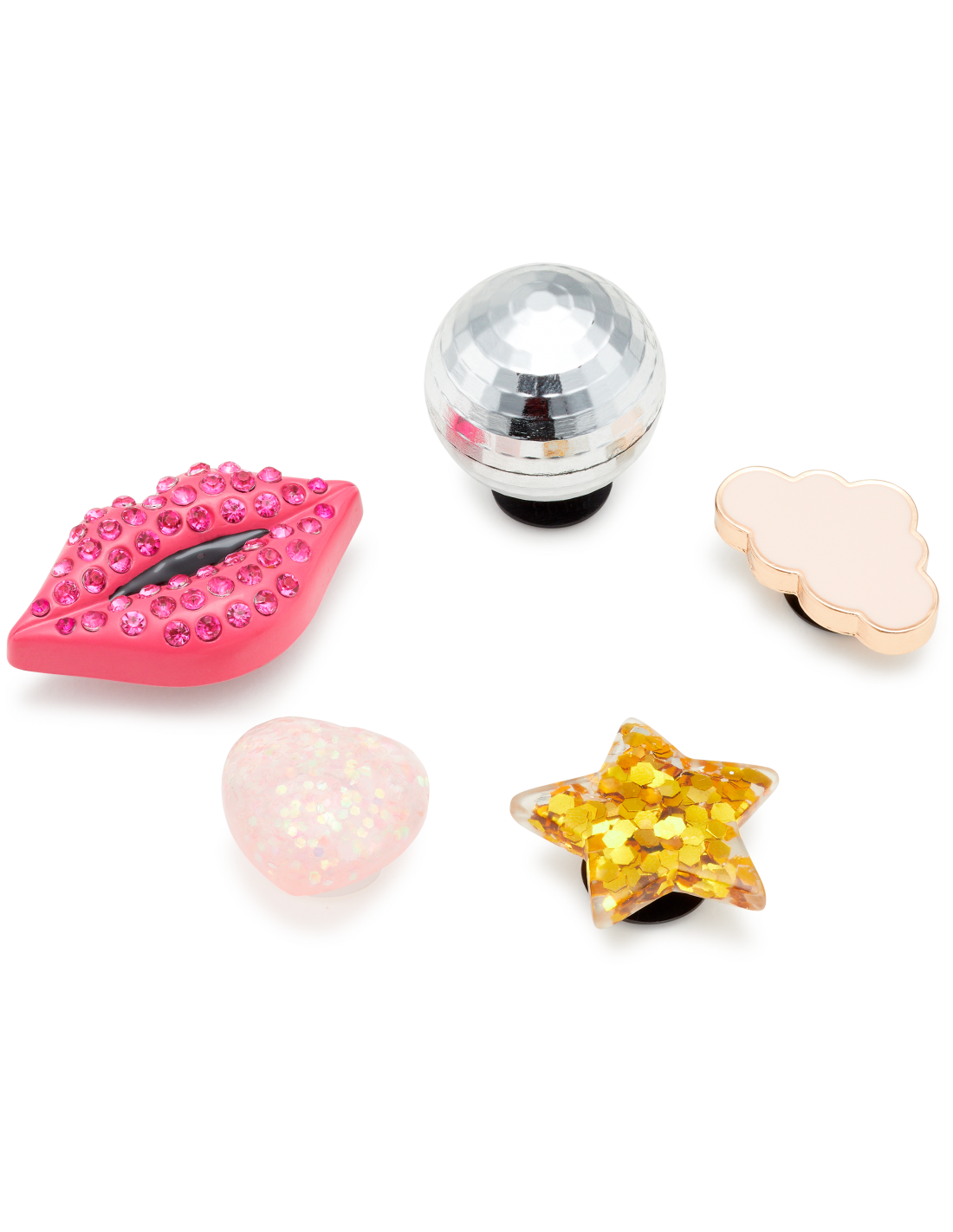 crocs Jibbitz Disco Girlie 5 Pack
