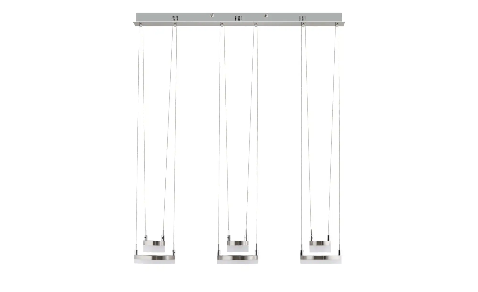 Meisterleuchten LED-Pendelleuchte, 6-flammig, nickel matt