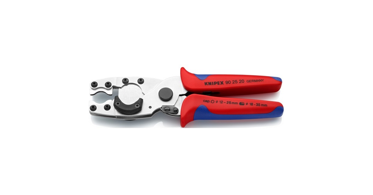 KNIPEXPijpsnijder 902520  (Rood/blauw)
