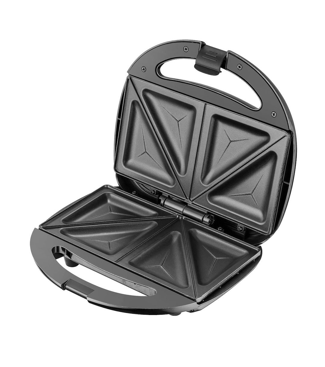 MICHELINO Sandwichmaker schwarz/ silberfarbig