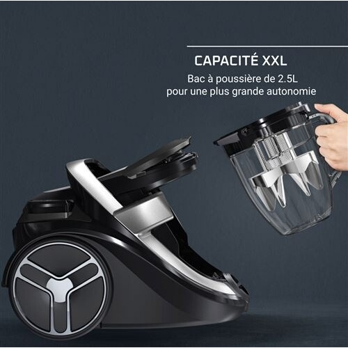 Aspirateur sans sac Rowenta SILENCE FORCE CYCLONIC EFFITECH Modele Parquet RO7936EA