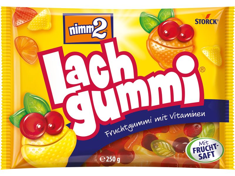 Storck Nimm2 Lachgummi 250 g Fruchtgummi mit Vitaminen