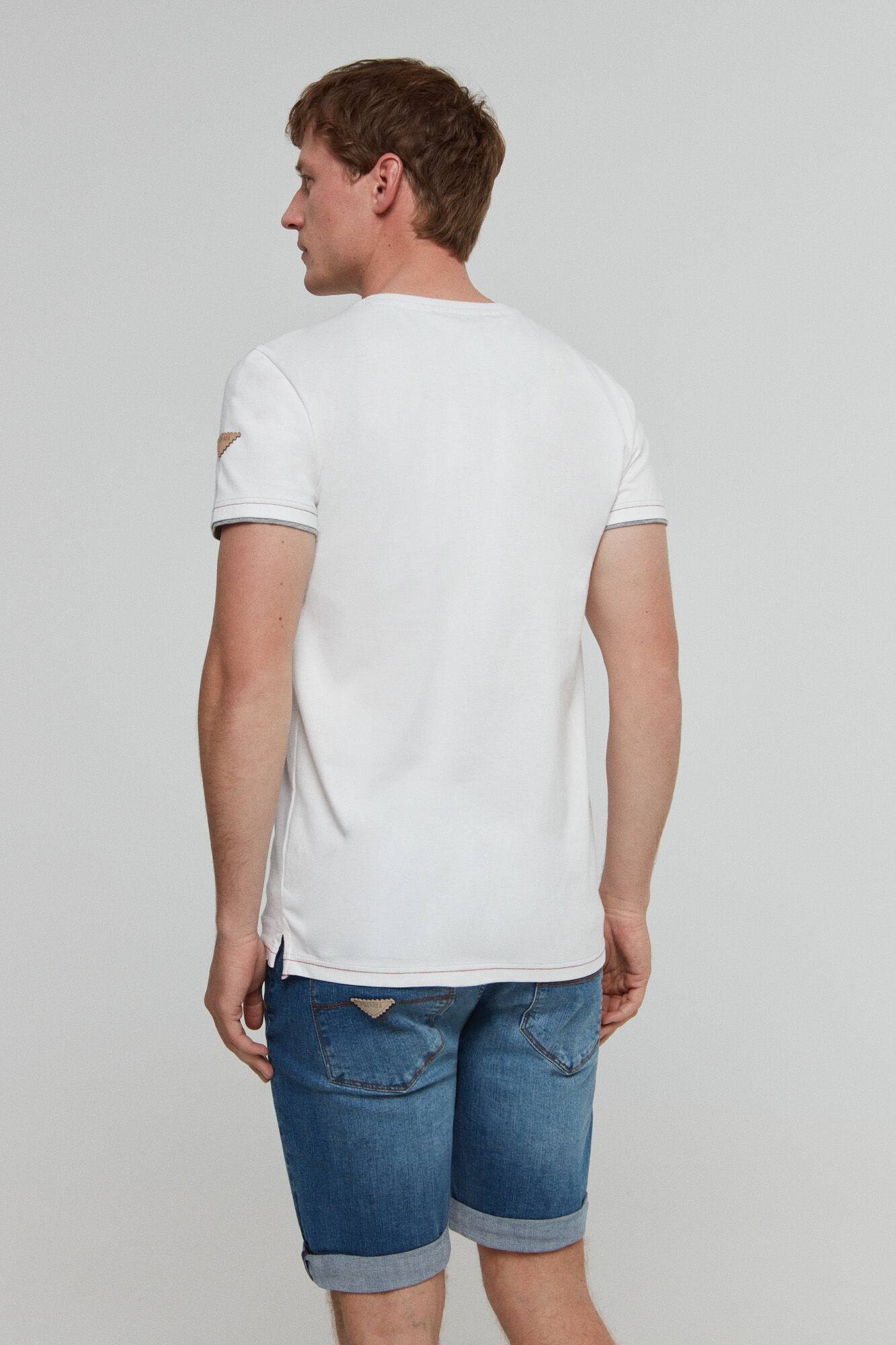 Camiseta branca de motoqueiro particular - Branca