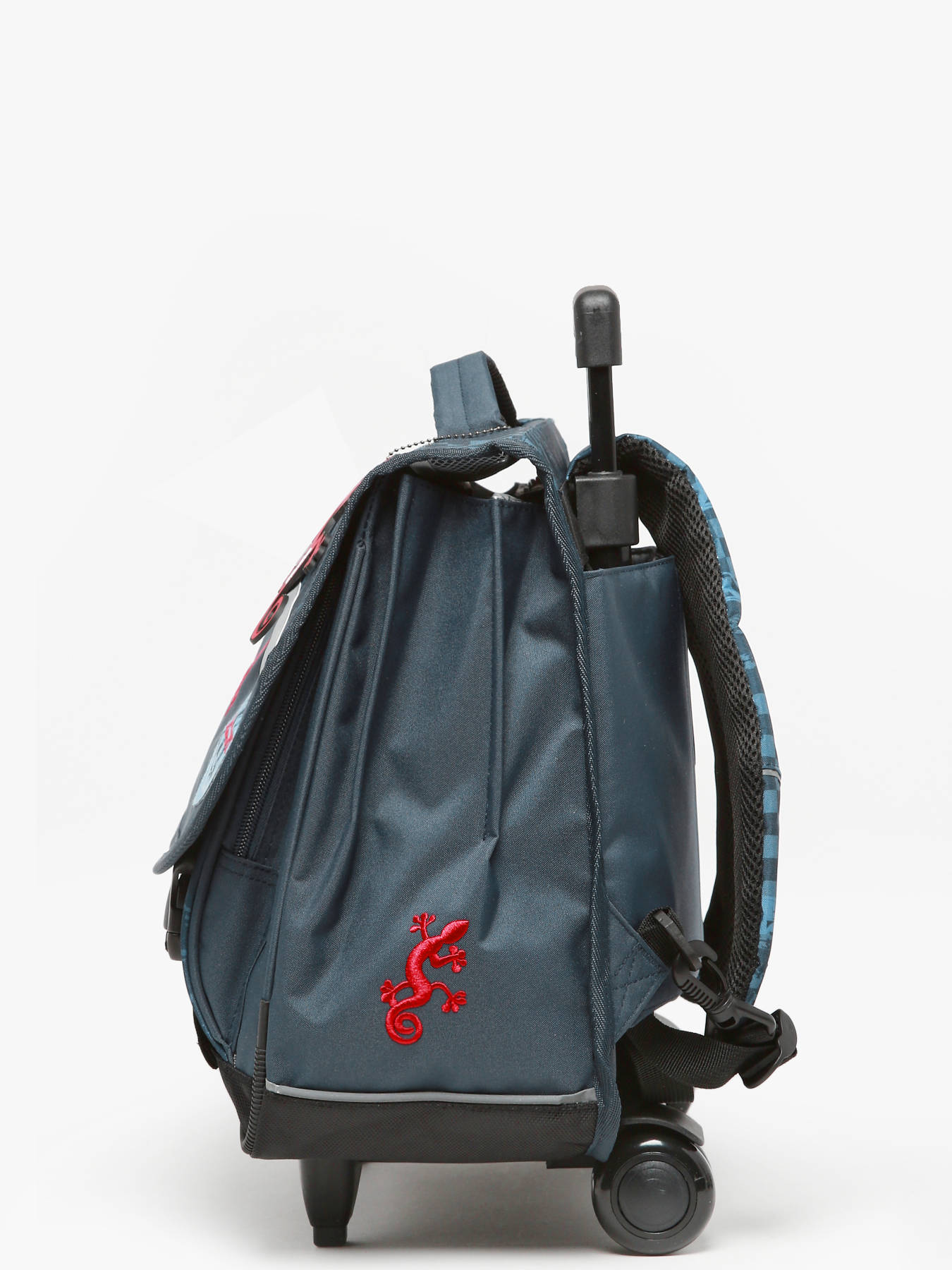 Cartable  roulettes enfant 3 compartiments CAMELEON