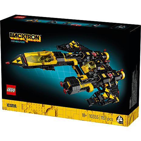 LEGO Icons Blacktron Renegade rumskib 10355