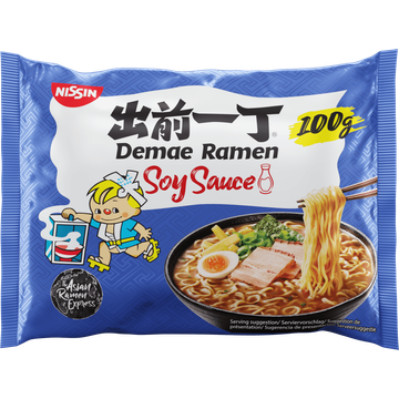 Nissin Demae Ramen Soy 100g