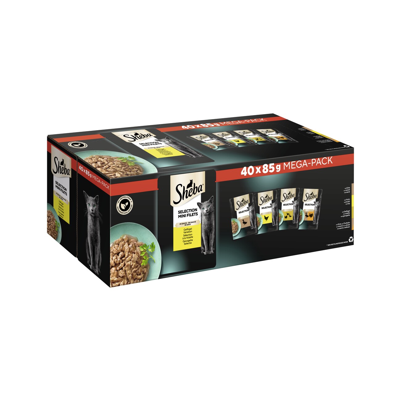 Sheba Selection in Sauce 40x85g