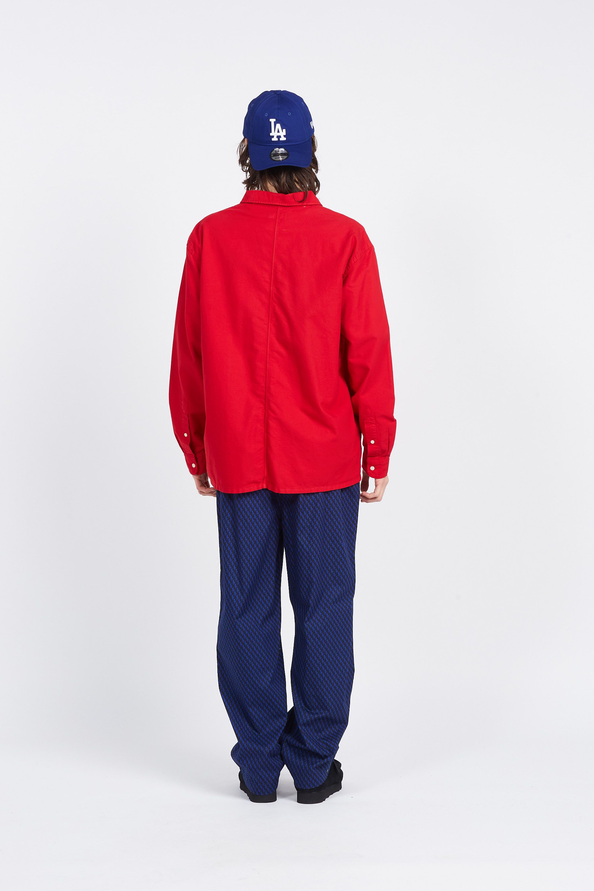 POLO RALPH LAUREN Chemise GARMENT DYED OXFORD-LSL-SPS Rouge