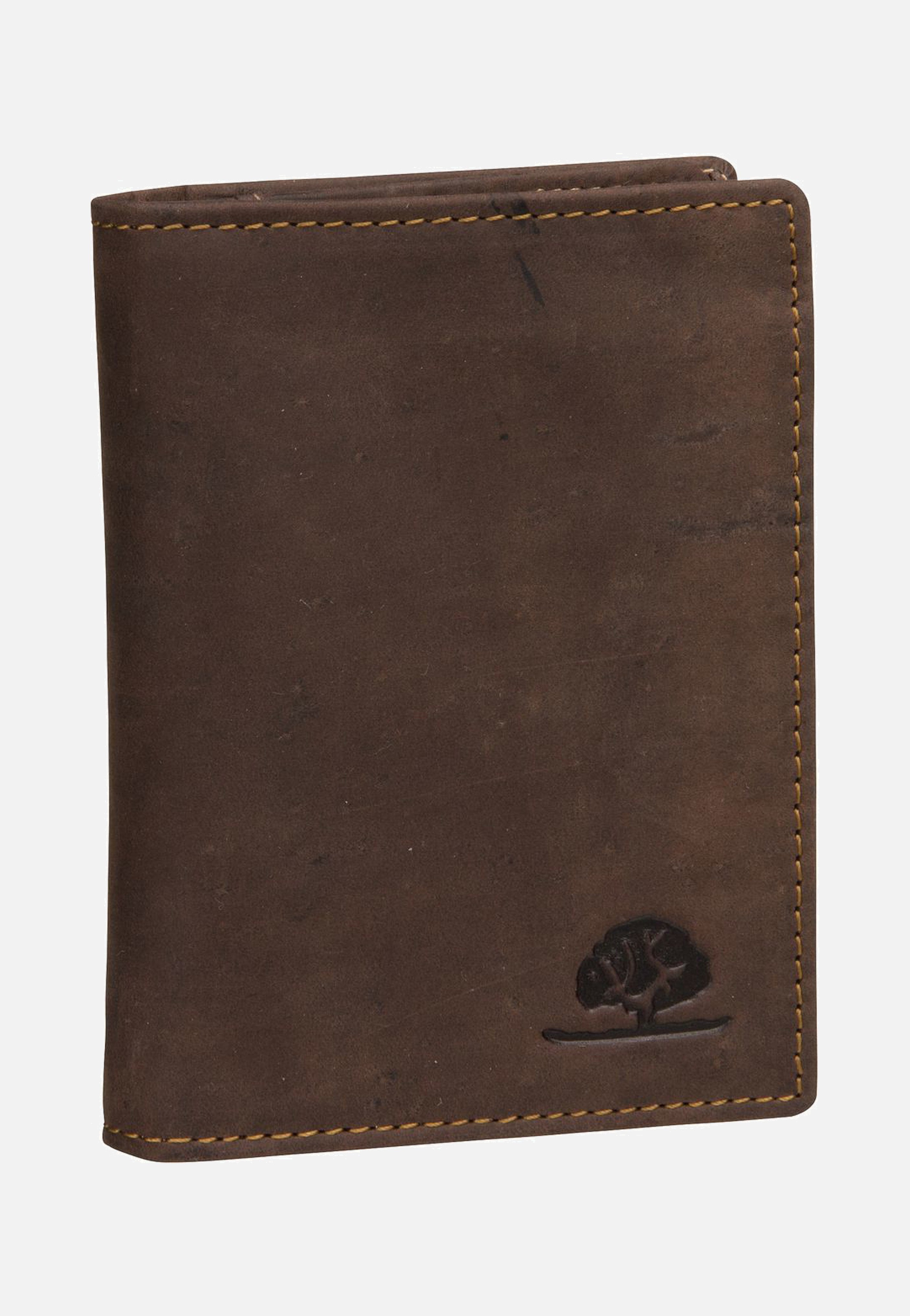 Vintage 1794B RFID Sattelbraun - Portemonnaie