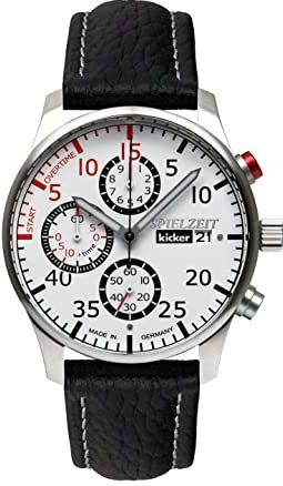 Zeppelin - 3578-1 Kicker - Sporthorloge - Wit - Chronograaf - 42 mm - 10 ATM Waterdicht