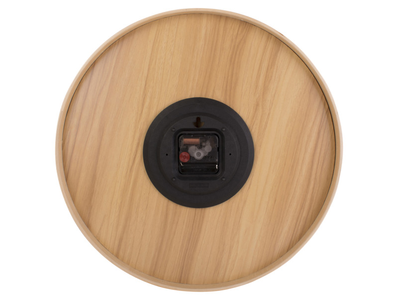 Wall Clock Pure Wood Grain Medium KA5852BK Black