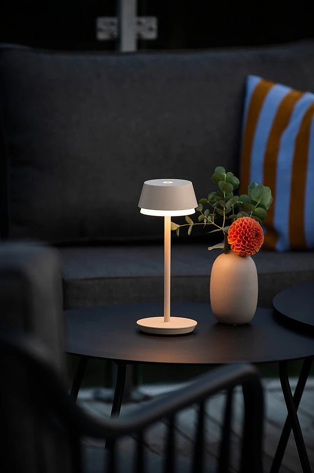 LYON bordlampe oppladbar utendørs