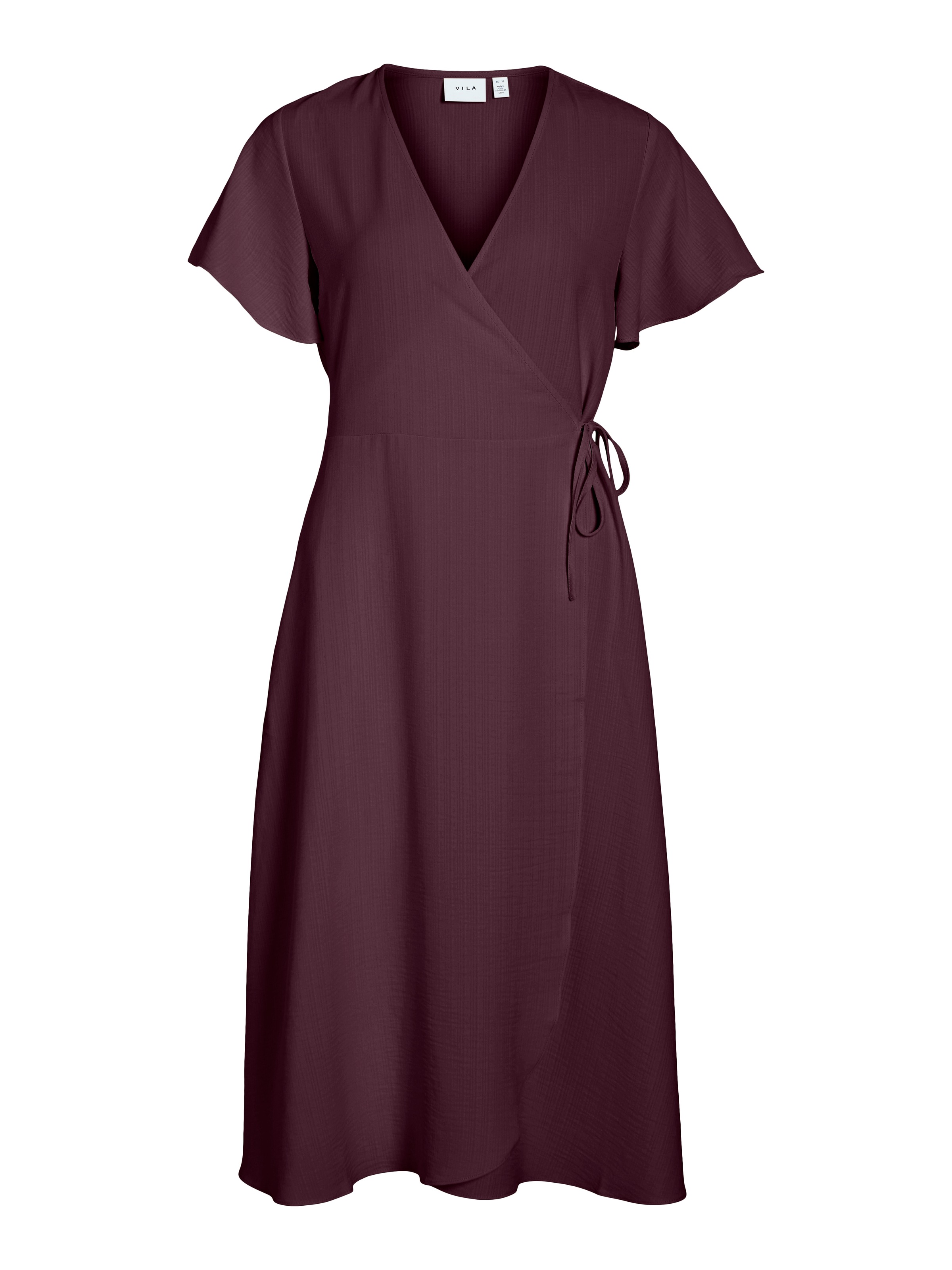 Vila Wickelkleid »VILOVIE S/S WRAP MIDI DRESS - NOOS« Sommerkleid,