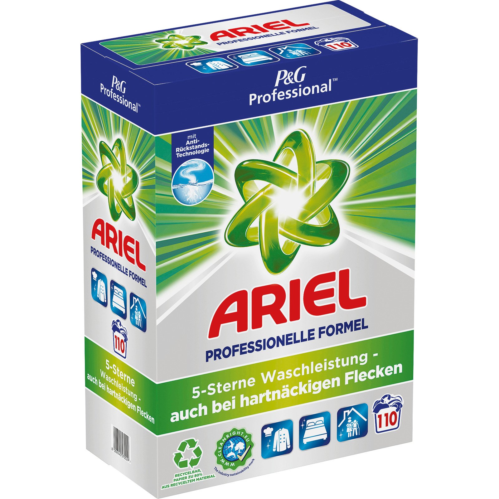 Ariel Pulver Professional Regulär 110 Waschgänge