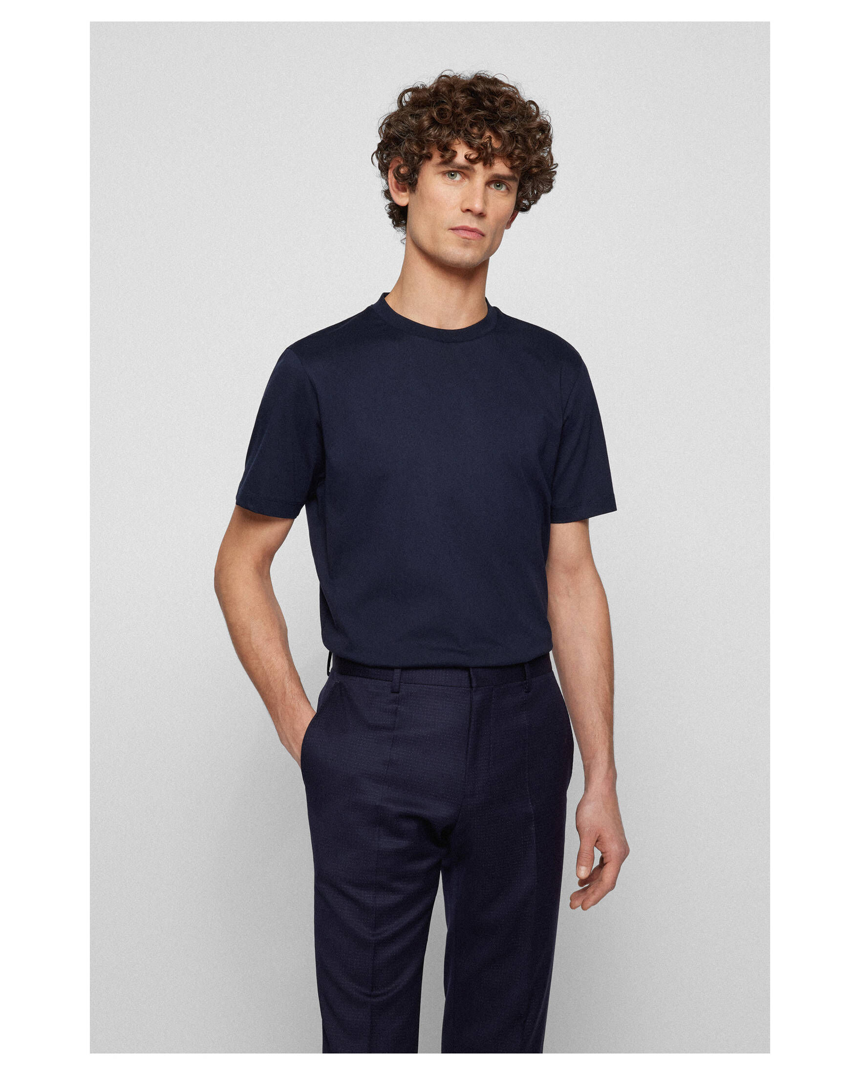 BOSS| Herren T-Shirt THOMPSON 02 Regular Fit