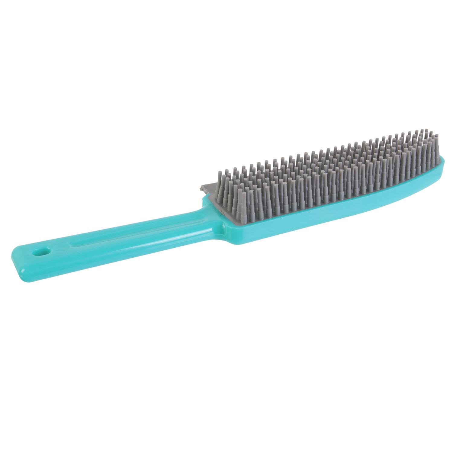 BROSSE DE NETTOYAGE AVEC RACLETTE CAOUTCHOUC