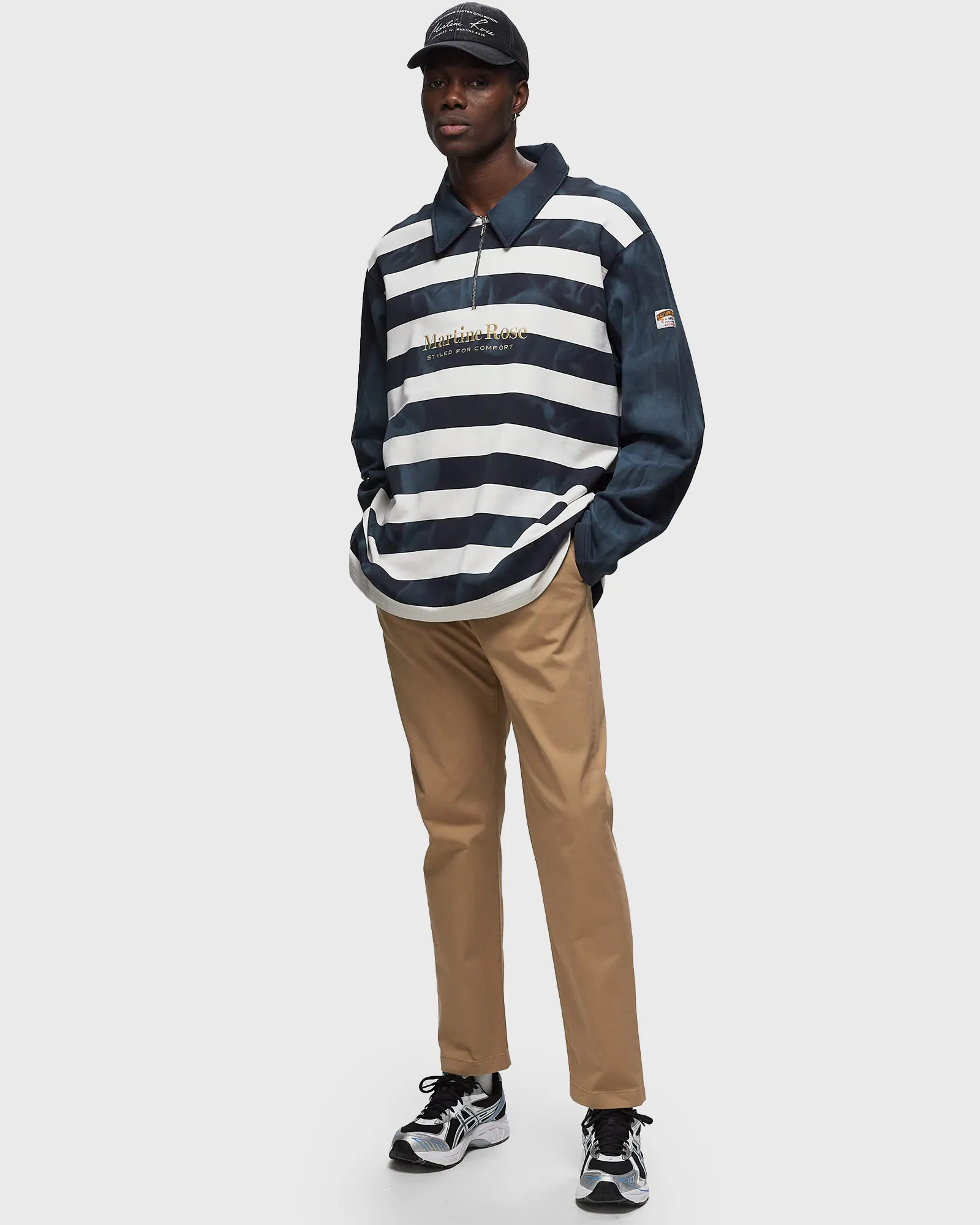 Martine Rose ZIP UP POLO