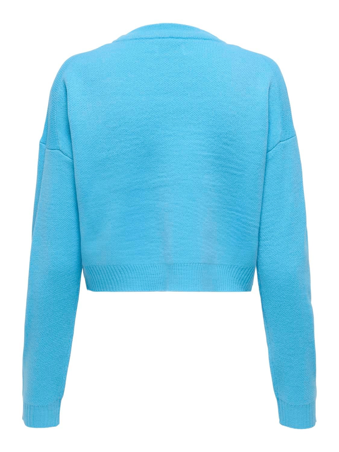 ONLBETTY Strickpullover Blue Mist