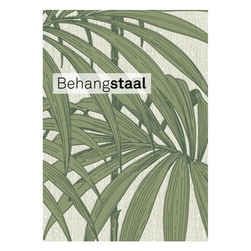 Behangstaal vliesbehang honolulu groen (dessin 32-969)