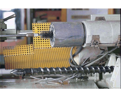 Lessmann cilinderborstels Ø 15 mm lengte 300 mm messingdraad