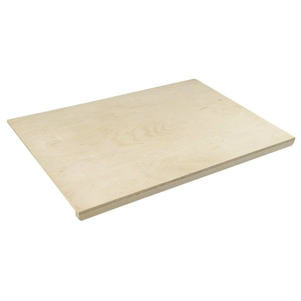Planche à découper en bois avec rebord rectangulaire 60 x 40 cm Smart
