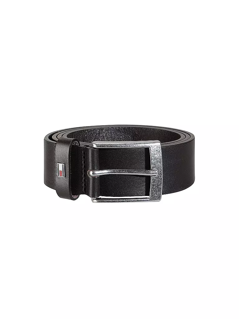 TOMMY HILFIGER Ledergürtel ADAN braun