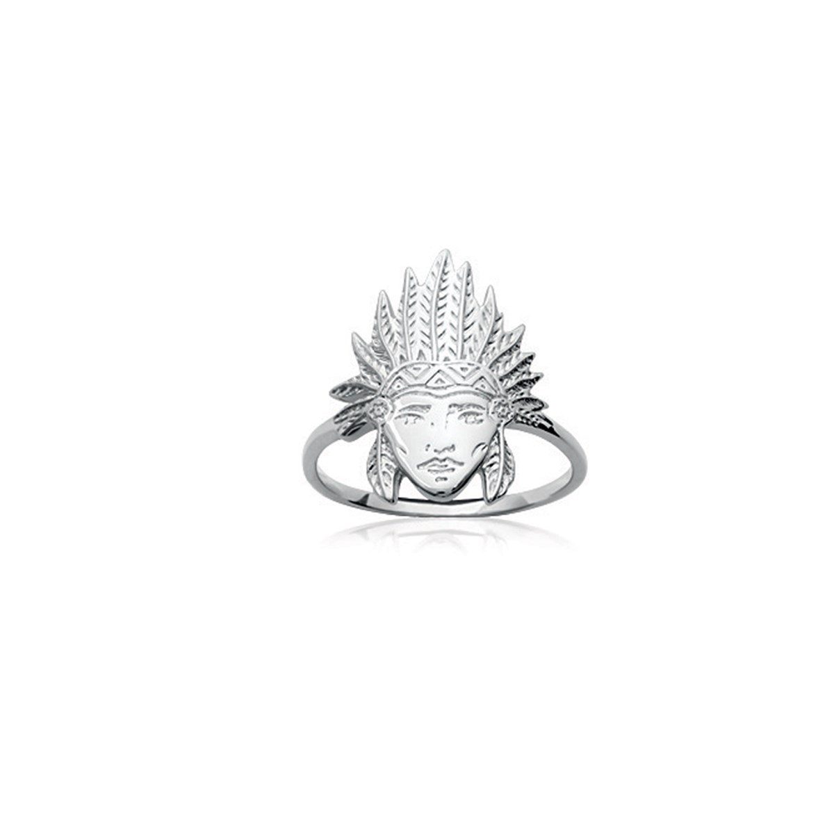 Bague argent INDIEN pour femme - Lorenzo R