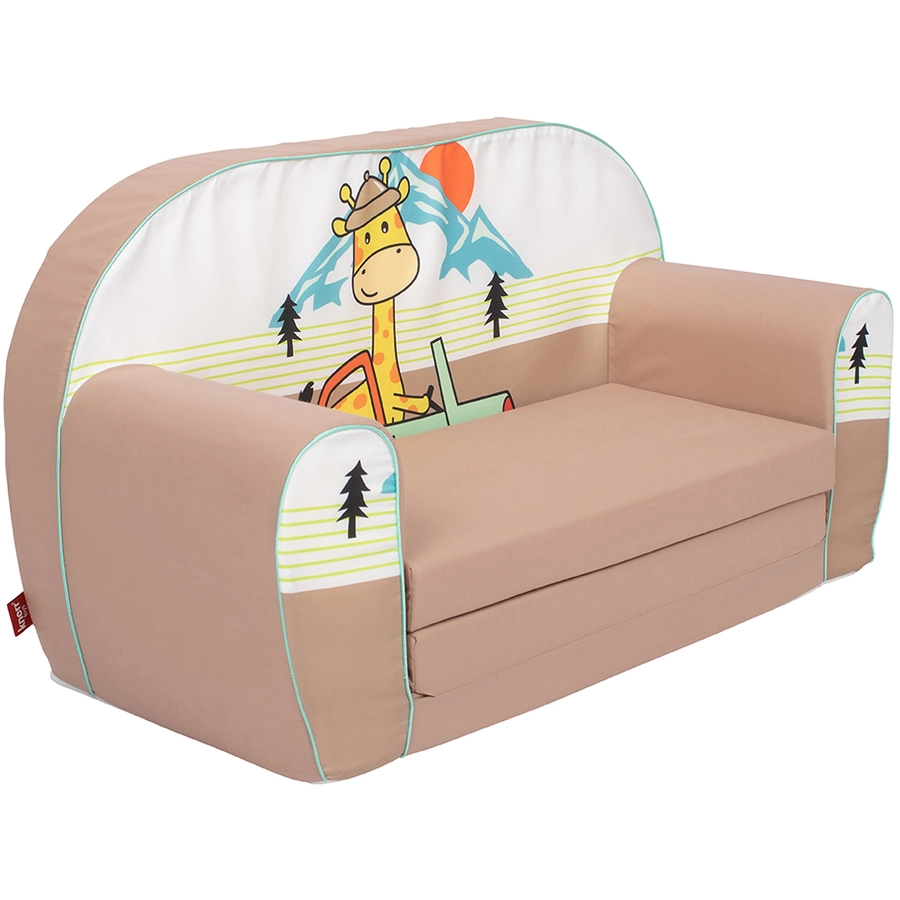 knorr toys® Kindersofa - Giraffe on tour“
