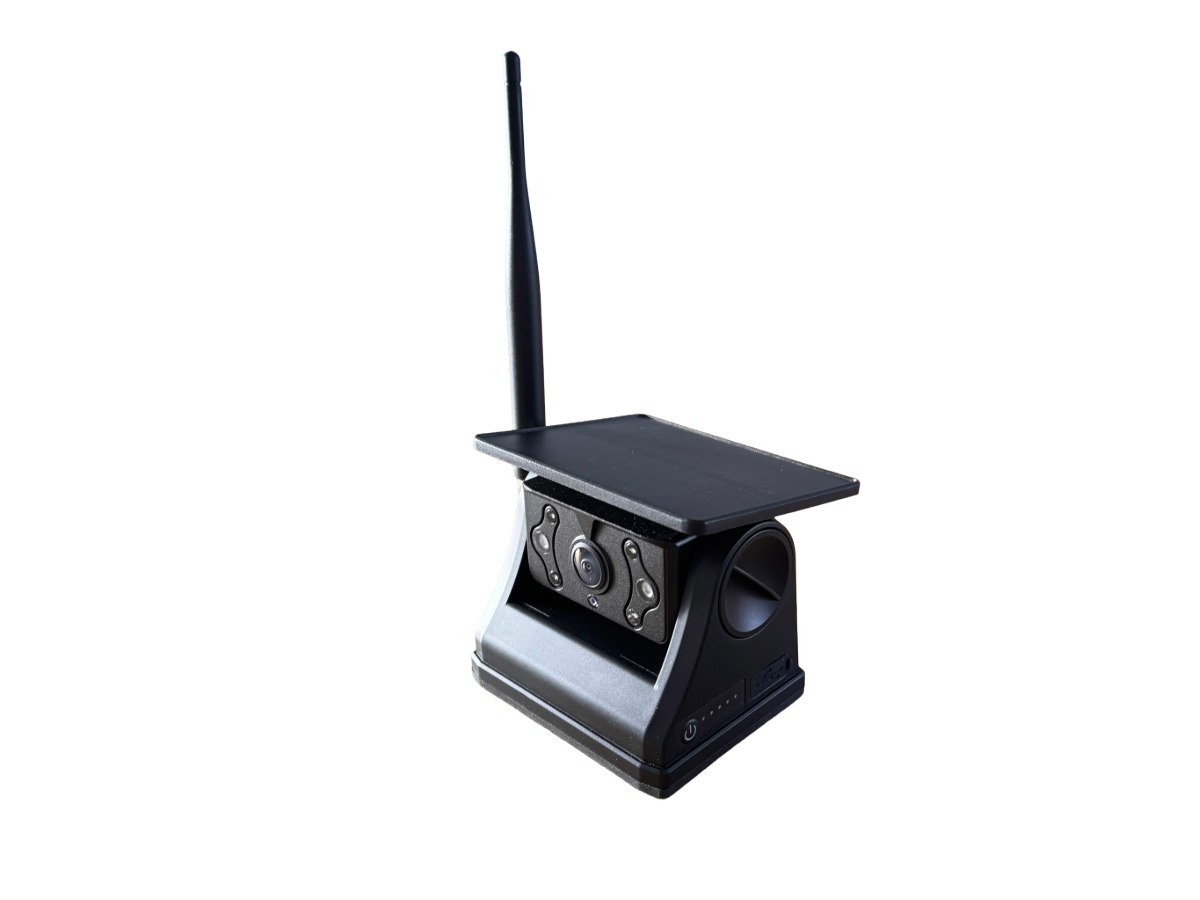 BergGPS Magnetische solar camera met 5 inch display