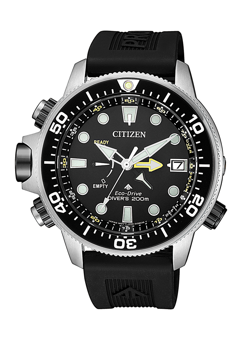Citizen Eco-Drive Aqualand Promaster Herrenuhr Schwarz