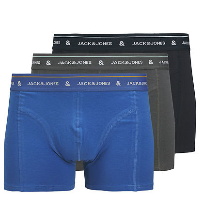 Jack & Jones Boxershorts - 3er-Pack - JacRon - Sky Captain/Lapis