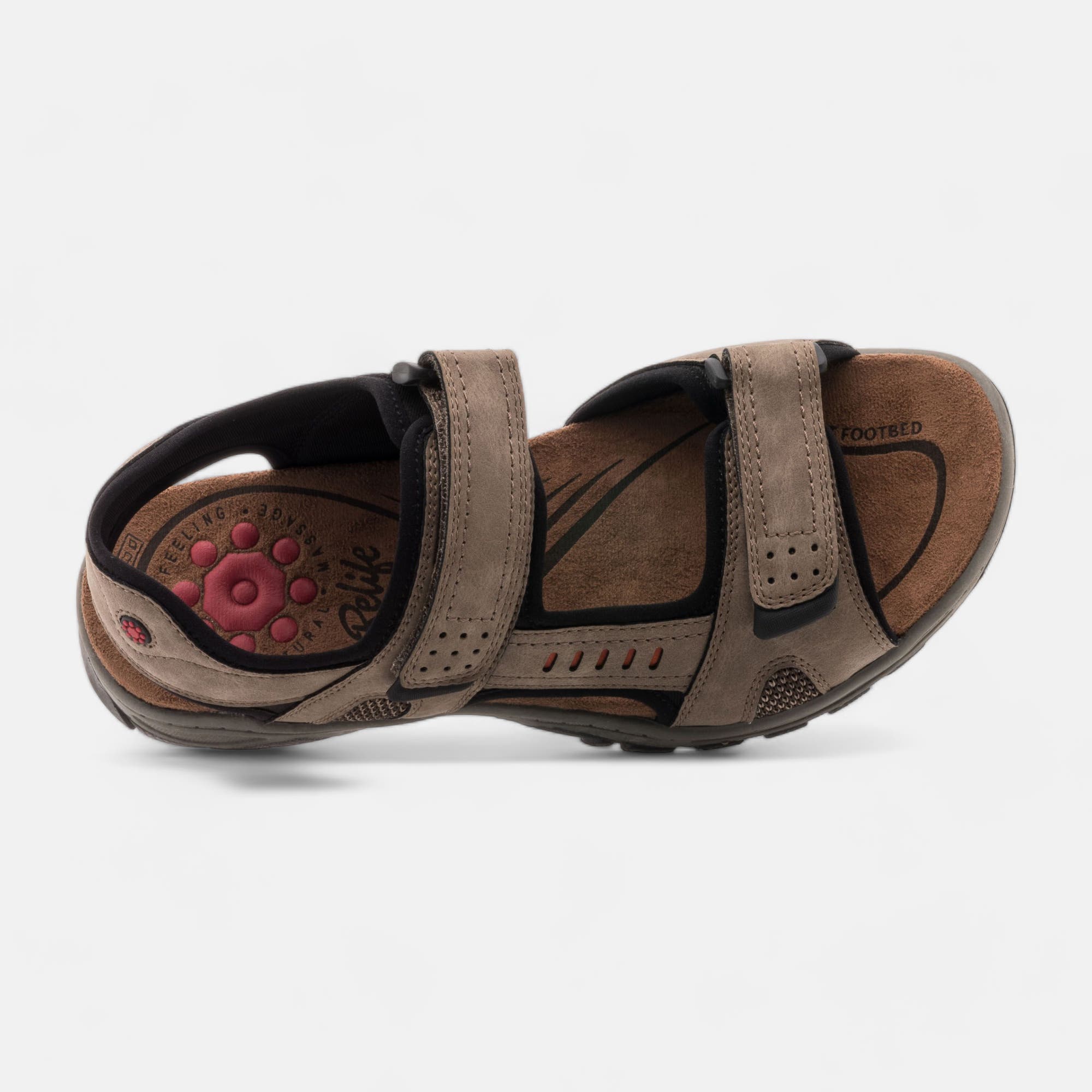 Sandales Homme taupe