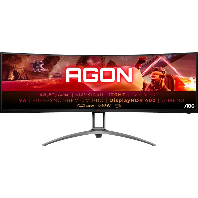 AOC B2 AG493UCX2 écran plat de PC 124 cm (48.8