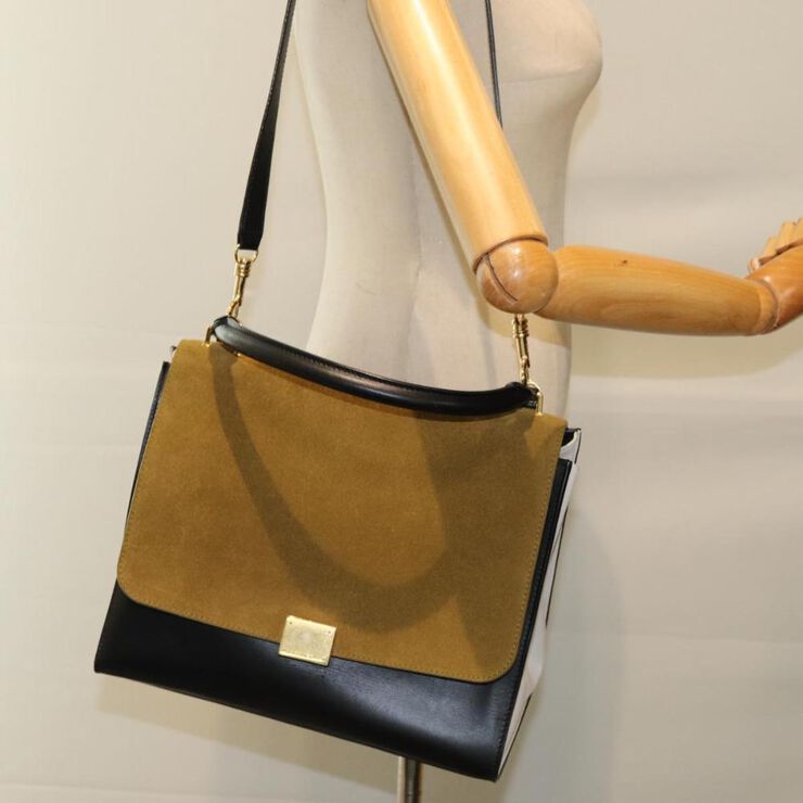 Celine Vintage Celine Handbag Black