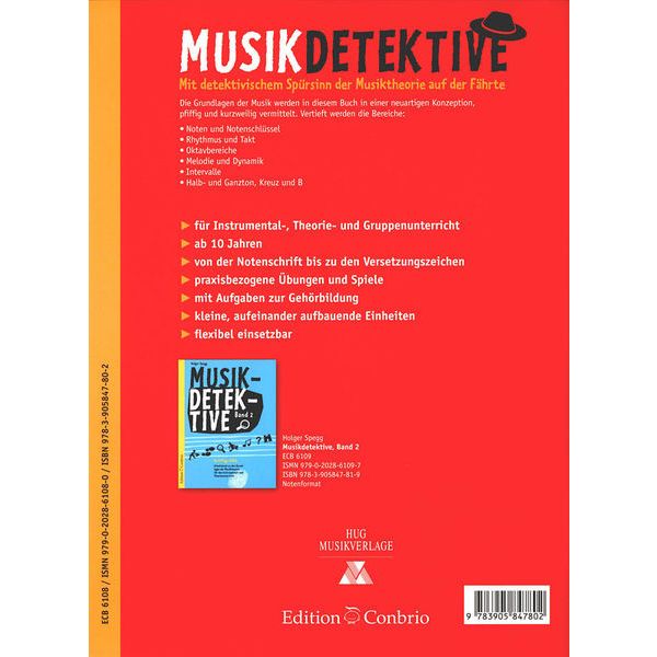Edition Conbrio Musikdetektive Band 1