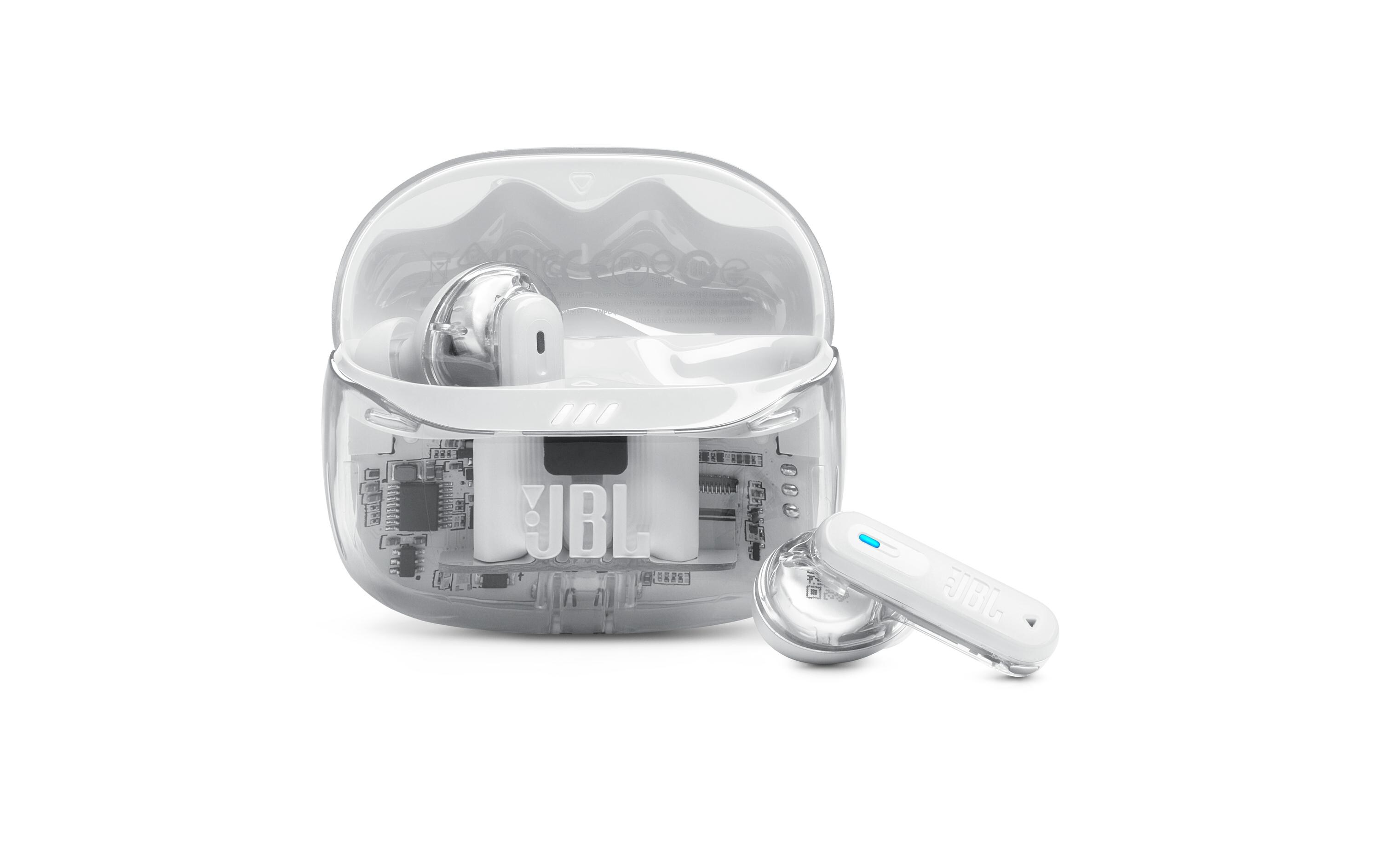 True Wireless In-Ear-Kopfhörer Tune Beam 2 Weiss glanzKabellose Ohrhörer mit Noise-Cancelling-Funktion