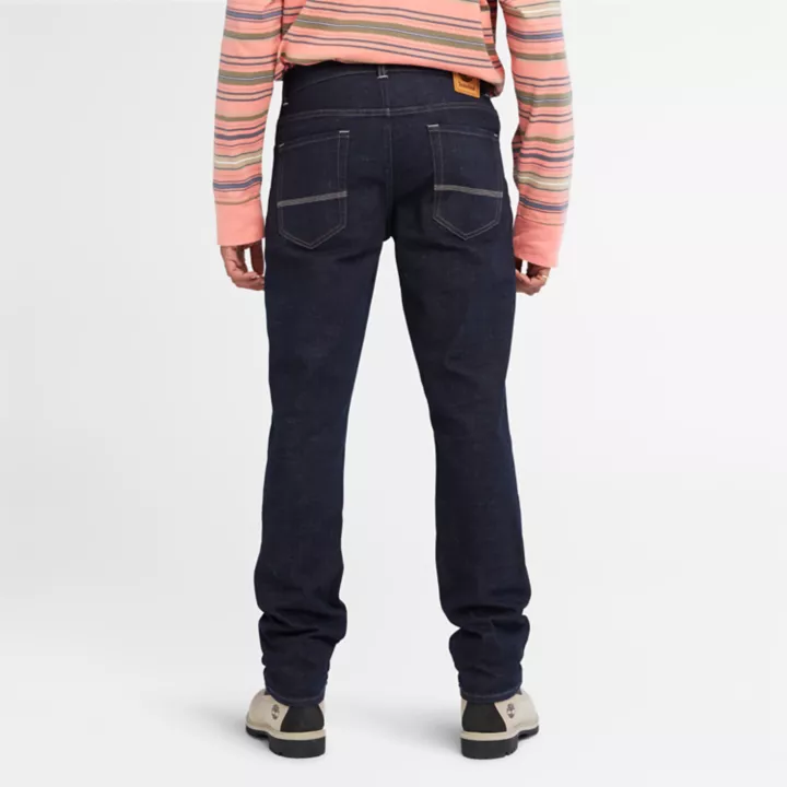 Jean stretch Core pour homme en indigo