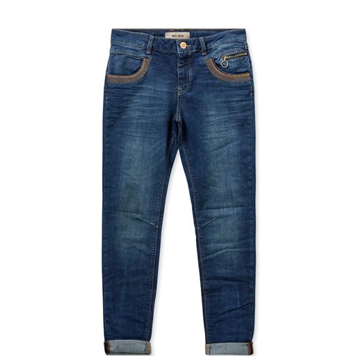 Mos Mosh Naomi Shade Jeans, Blue, 28