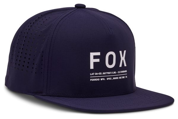 Casquette Fox Non Stop Tech Snapback Bleu OS