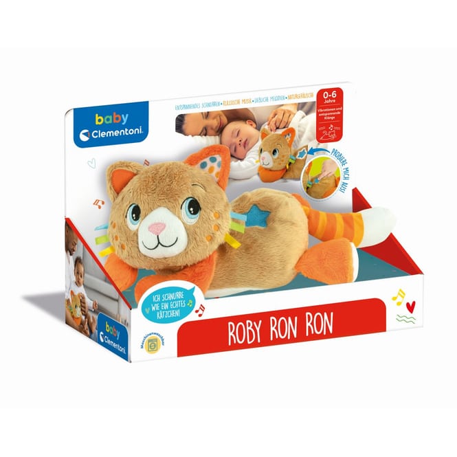 Clementoni Baby - Schlaf- und Kuschelkätzchen - Kitty