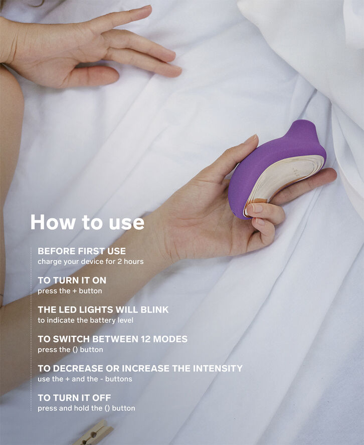LELO Sona 2 Lufttryksstimulator Lilla