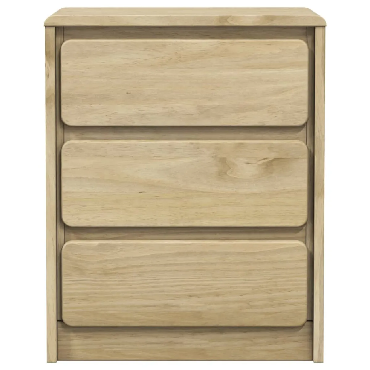 VIDAXL Table de chevet SAUDA - Chêne