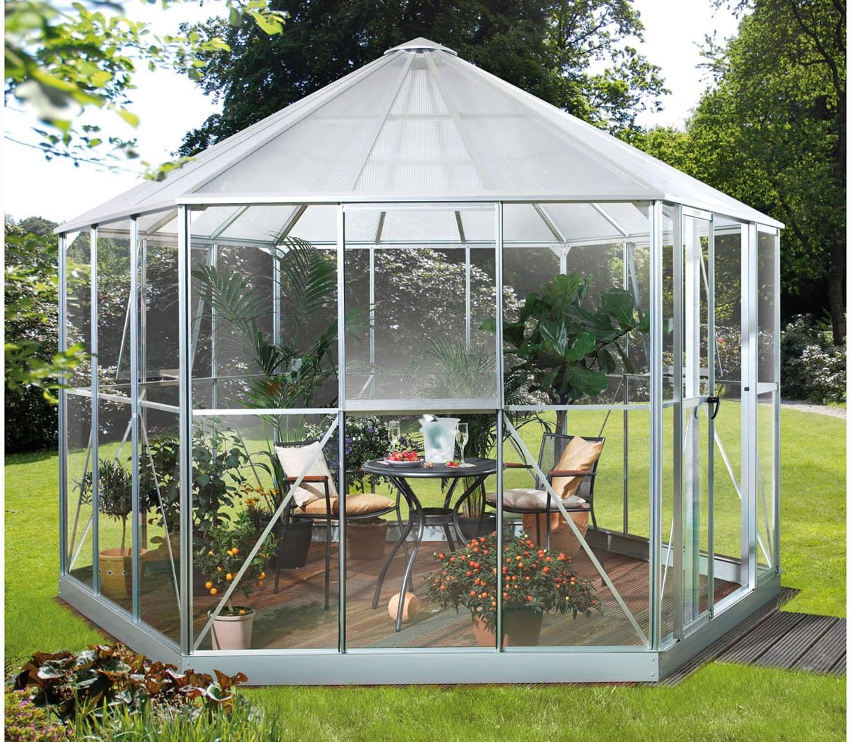 Vitavia Gewächshaus Hera 9000 inkl. Fundament 9,00 m², Alu